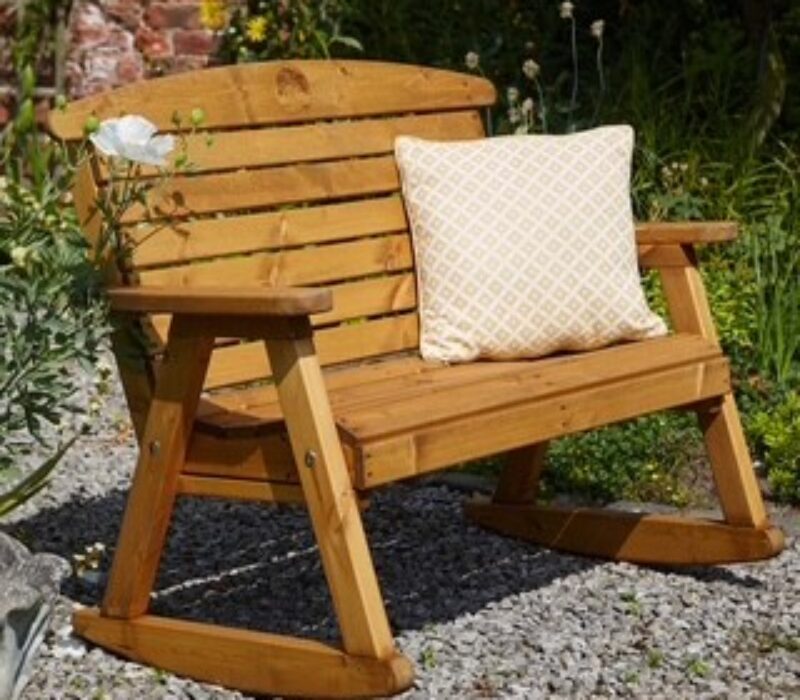 rocking bench